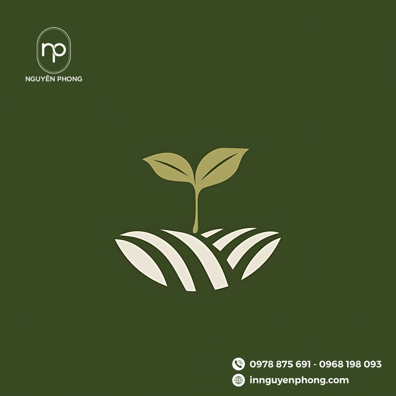 Mẫu logo nông sản sạch